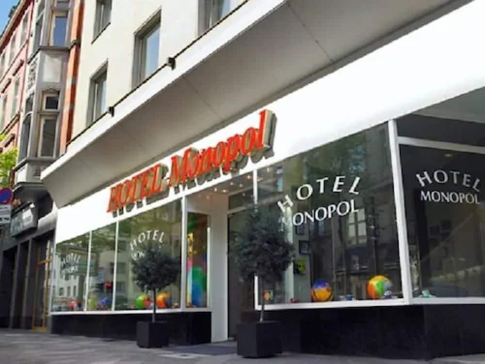 Hotel Monopol Düsseldorf Exterior foto